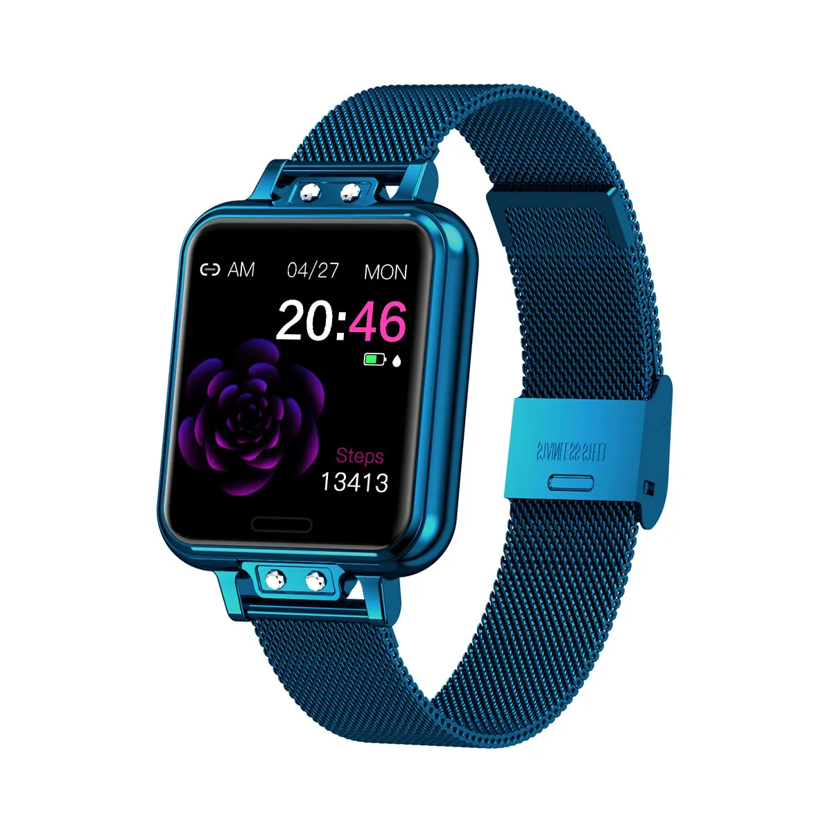

ZL13 IP67 waterproof women Smartwatch 1.22 inch Full round Touch Screen multi-founction Fitness Tracker health Smart Watch