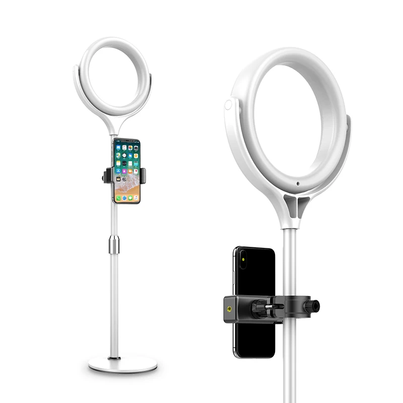 

New design mini ring light 8 inch ring lamp in guangzhou, Black / white
