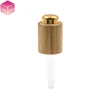 20 410 wooden bamboo child proof resistant push button down with glass dropper CBD oil