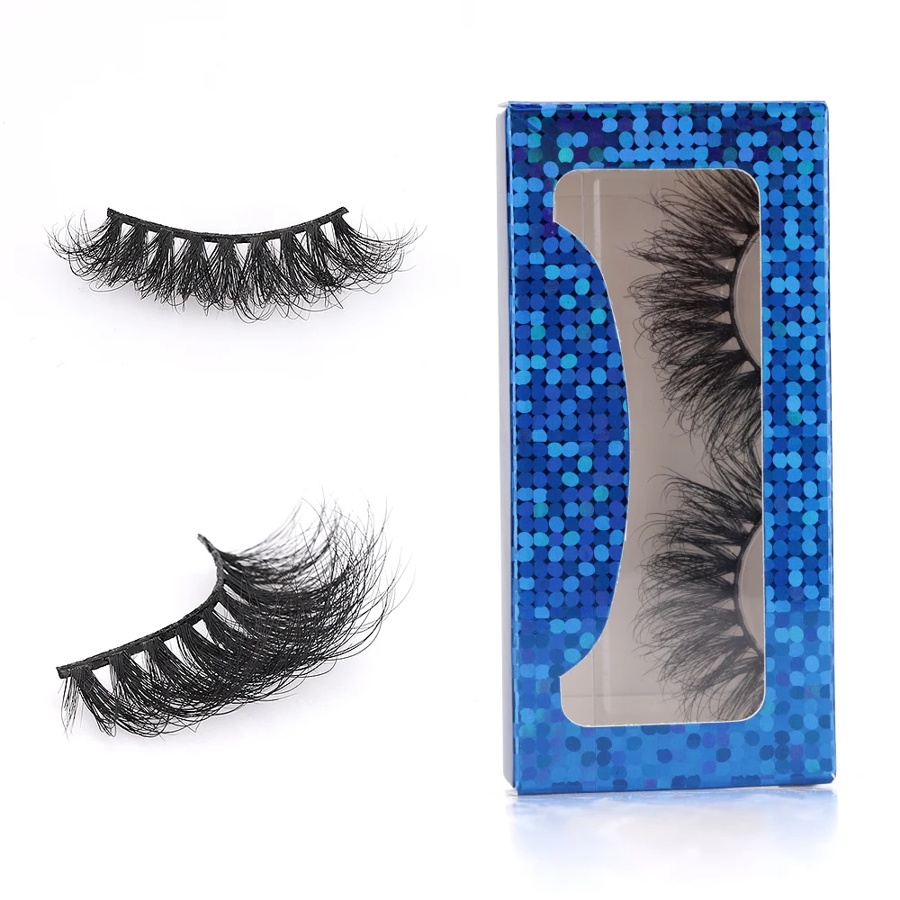 

Cheap Price Cruelty Free Packaging Box 3d 5d Eye Lashes Mink Full Strip Eyelash, Natural black