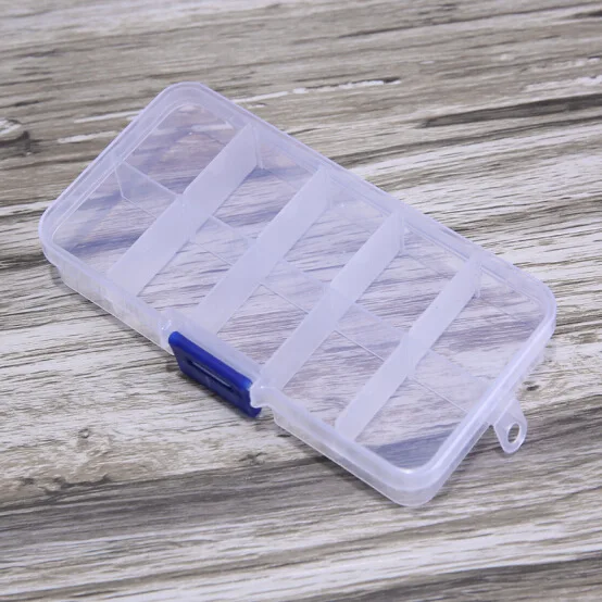 

fashion trendy multiple transparent splittable plastic jewelry box