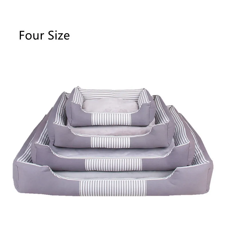 

wholesale washable luxury large cat dog pet bed orthopedic, Red, dark blue, brown, grey