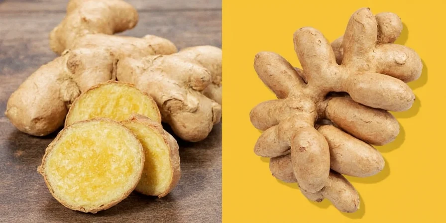 Taste test comparing fresh and dried ginger