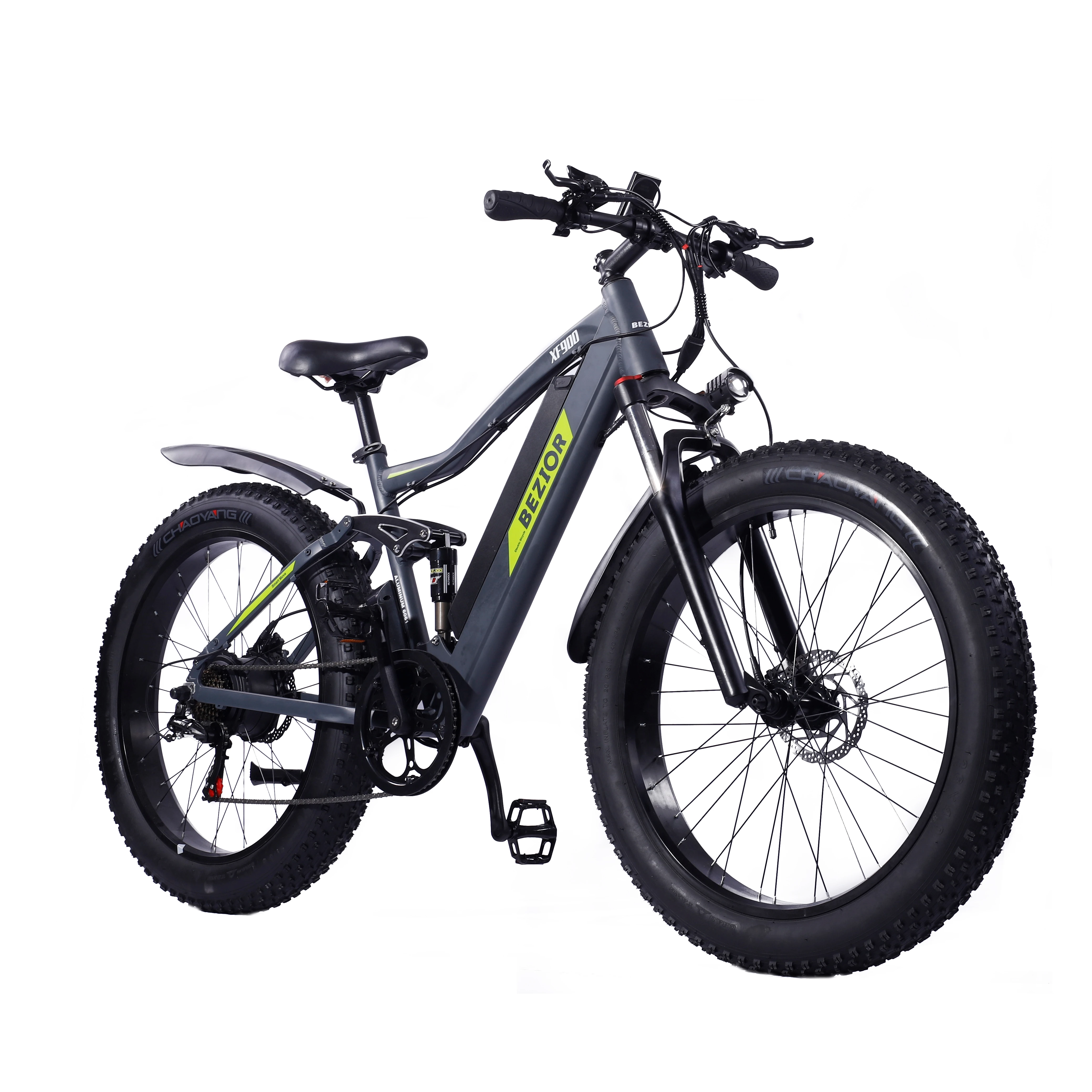

Manufacturer BEZIOR XF900 26 inch 500W fat tire electric mountain bike European free shipping 48V 12.5Ah electric moped bicycle