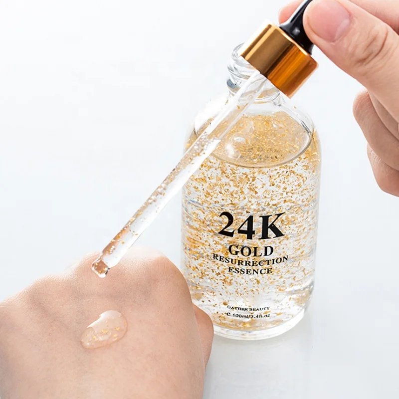 
Wholesale Low Price Professional Moisturizing Hydrating Anti Wrinkle and Anti Aging 24K Gold Hyaluronic Acid Serum 