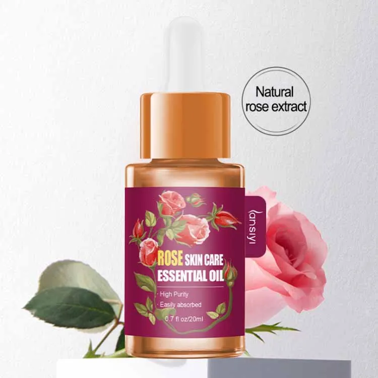 

Private Label Skin Care Organic Face Anti Aging 24k gold Rose Serum