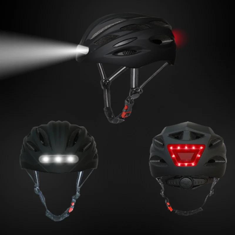 

New outdoor cycling special helmet helmet LED light, Black,white,orange,blue