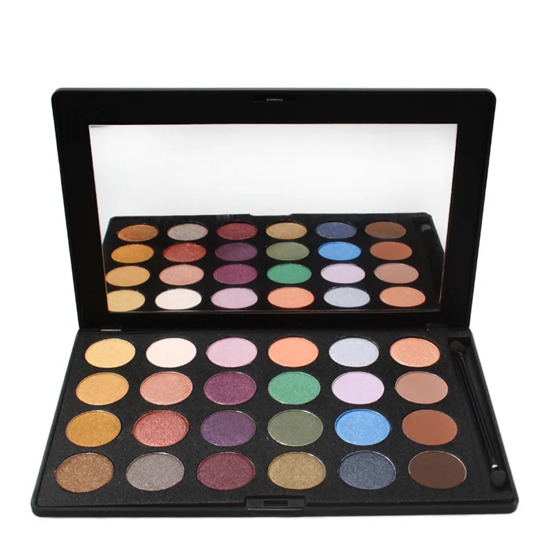 

Private Label 24 Color Eye Shadow Matte Glitter Highly Pigmented Make up Palette