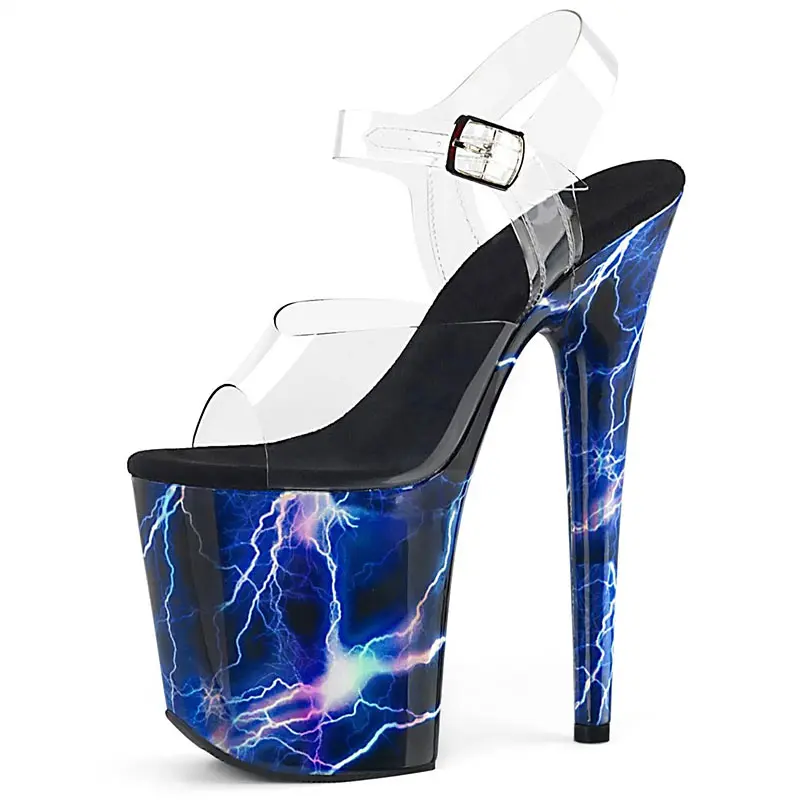 

Factory Custom Sexy Nightclub Girls Pole Dance Shoes Women High Heel Pumps Sandals, Red,blue,purple,black rose,black blue