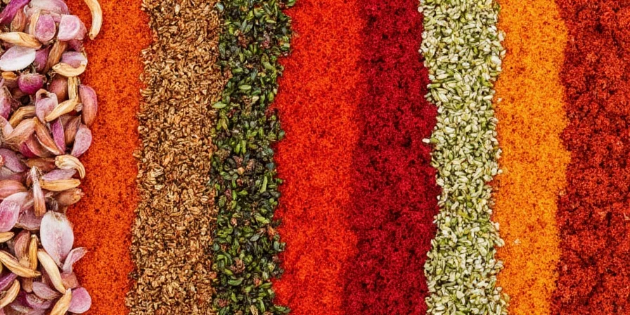 Fruit and Spice Collage