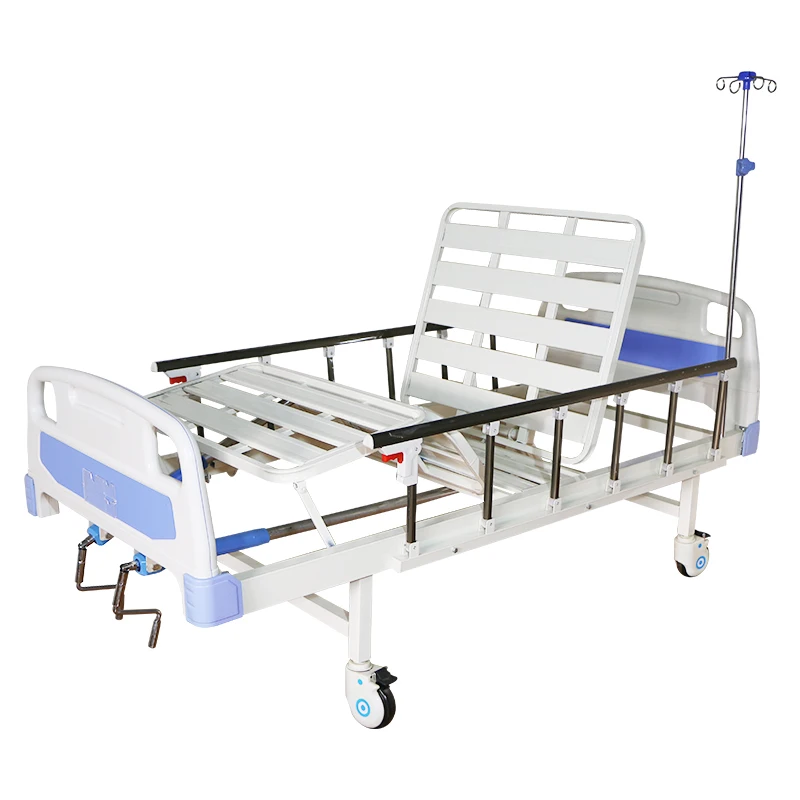 
Hot sale foldable hospital beds used hospital beds Welding of iron pipes for hospital beds 
