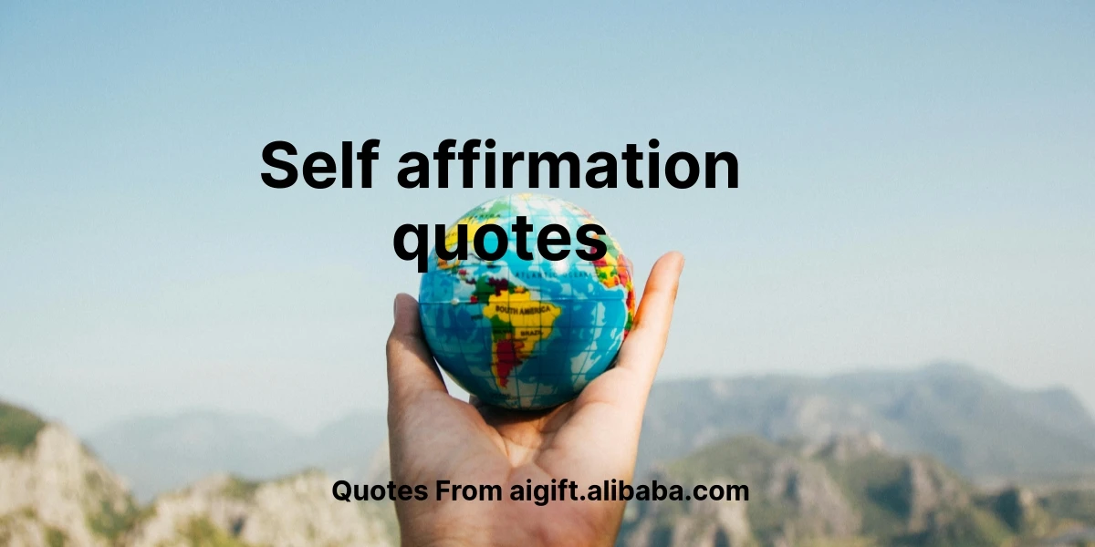 self affirmation quotes