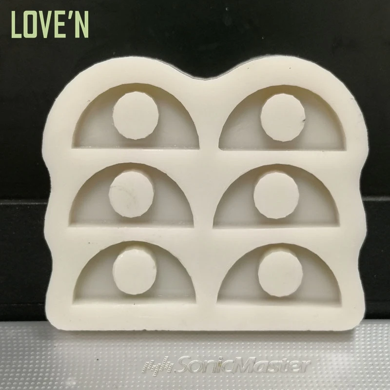 

LOVE'N LV181S DIY Handmade Straw Topper Attachment Slides Silicone mold