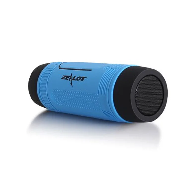 

Zealot S1 Portable Speaker Wireless Speakers for Bicycle with Power Bank and LED Light