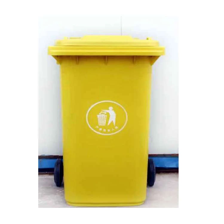 

Trash Can Waste Wheelie Container Plastic Garbage Bins - 120 L, Customized