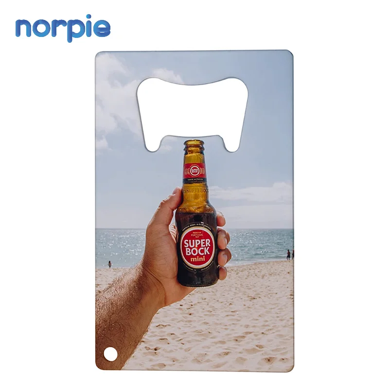 

Heat Transfer Stainless Steel Bottle Opener Double-sided Sublimation Bottle Opener