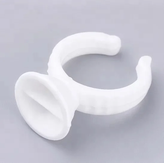 

2021 Best Sell Wholesale High Quality White Color Eyelash Extension Glue Ring