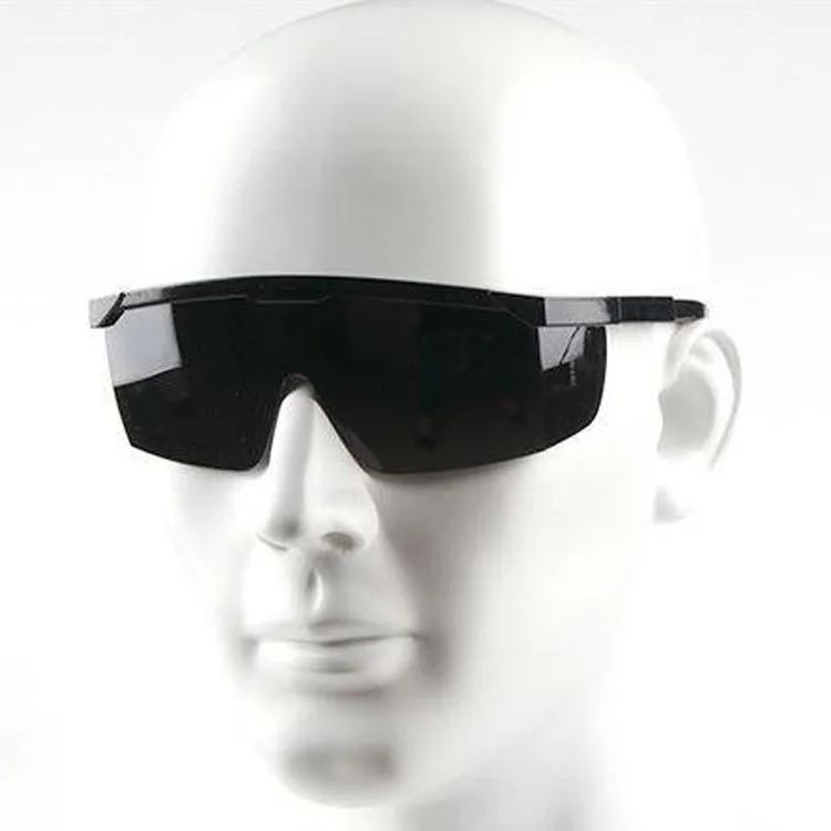 
laser anti impact splash uv protection black tinted manufacturers protection safety welding glasses goggles 
