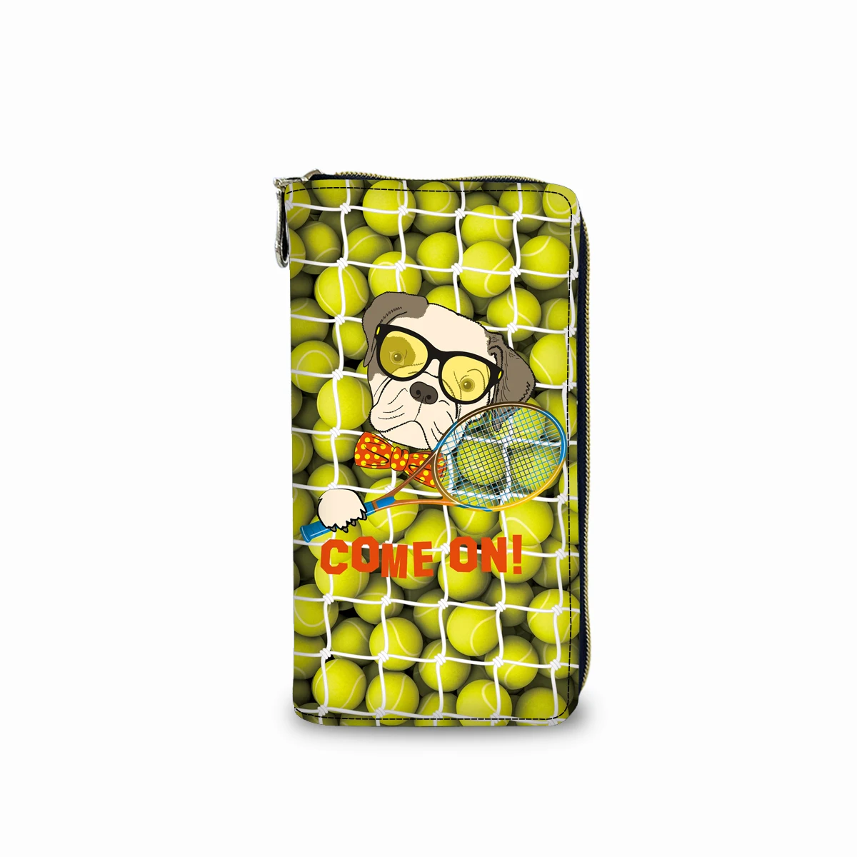 Fashionable Multifunctional Faux Leather Women's Wallet with Zipper Closure  Lining  Length Custom Pattern