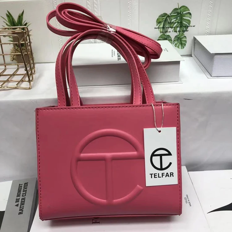 

Hot Sale Products Custom Telfar Bag Luxury Designer Handbags Famous Brands Quality PU Leather Telfar Bag Women Hand Bags Telfar