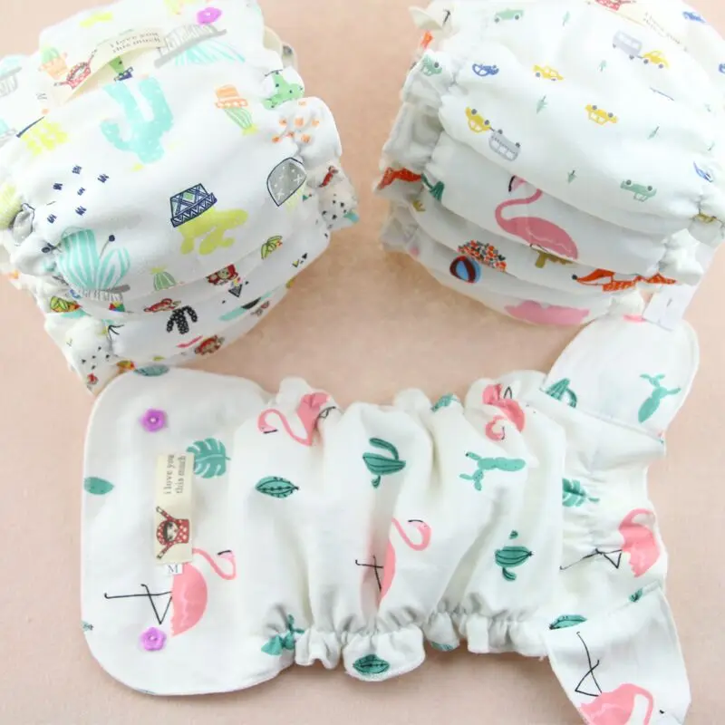 

Factory wholesale reusable Baby Cotton Diaper Pocket Newborn Baby Handmade Diaper Pads, Colorful