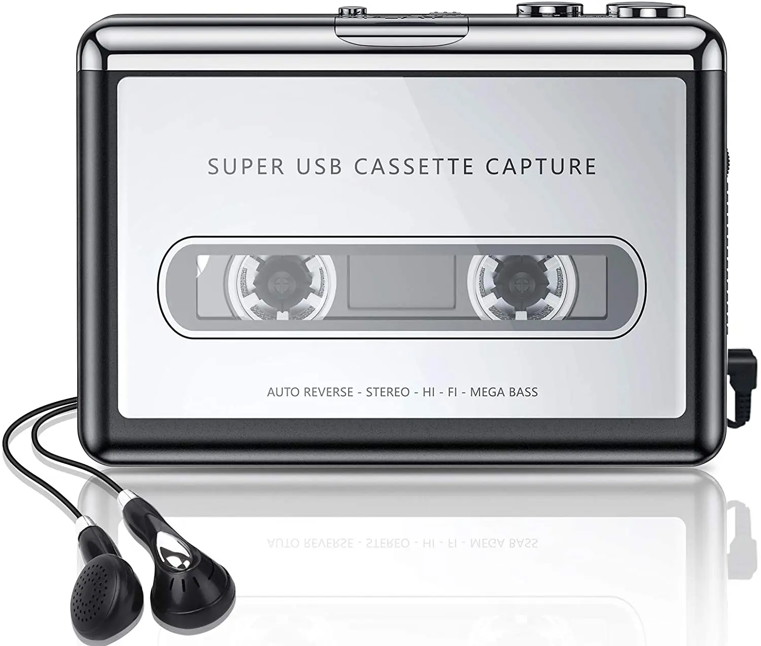 

2020 TOP selling Walkman Cassette Tape To MP3 CD Converter USB,Portable Cassette Tape Converter Captures MP3 Audio Music
