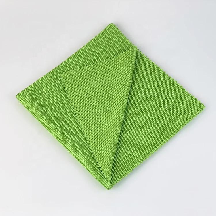 

Microfiber Cleaning Cloth Wholesale Lint Free Screen Window, Green