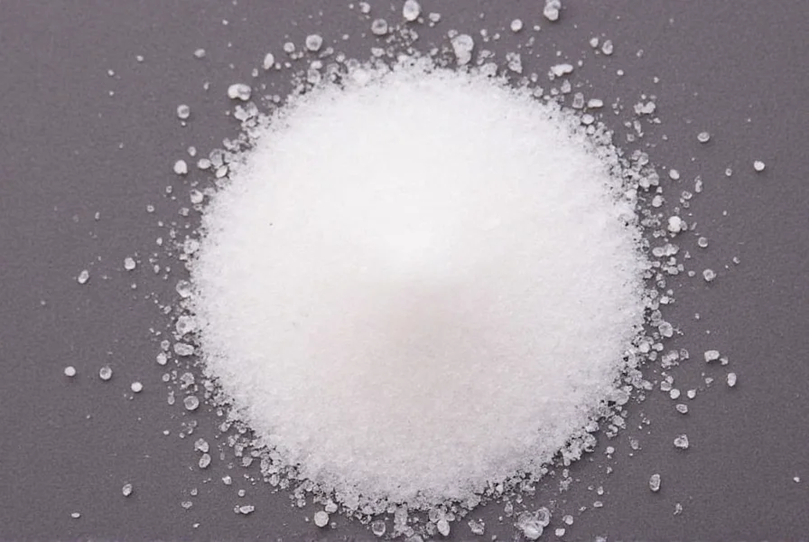 Comparison table of salt types