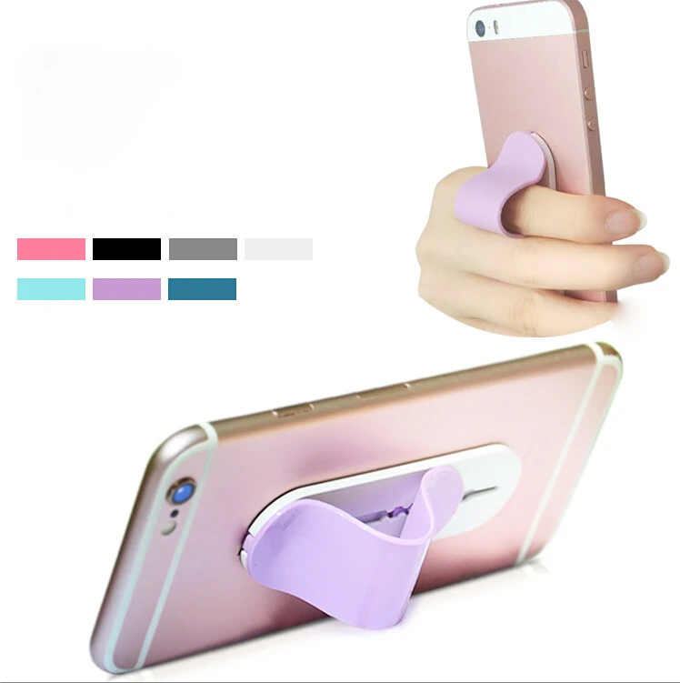 

Hot Sale Sticker Cell Phone Holder With Finger Ring