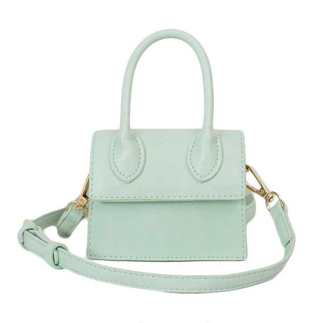 

High Quality Pu Leather Fashion Mini Candy Color Women Shoulder Bag, 10color