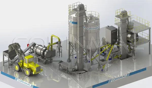 with a fair white cement dry mortar mix production line for sale