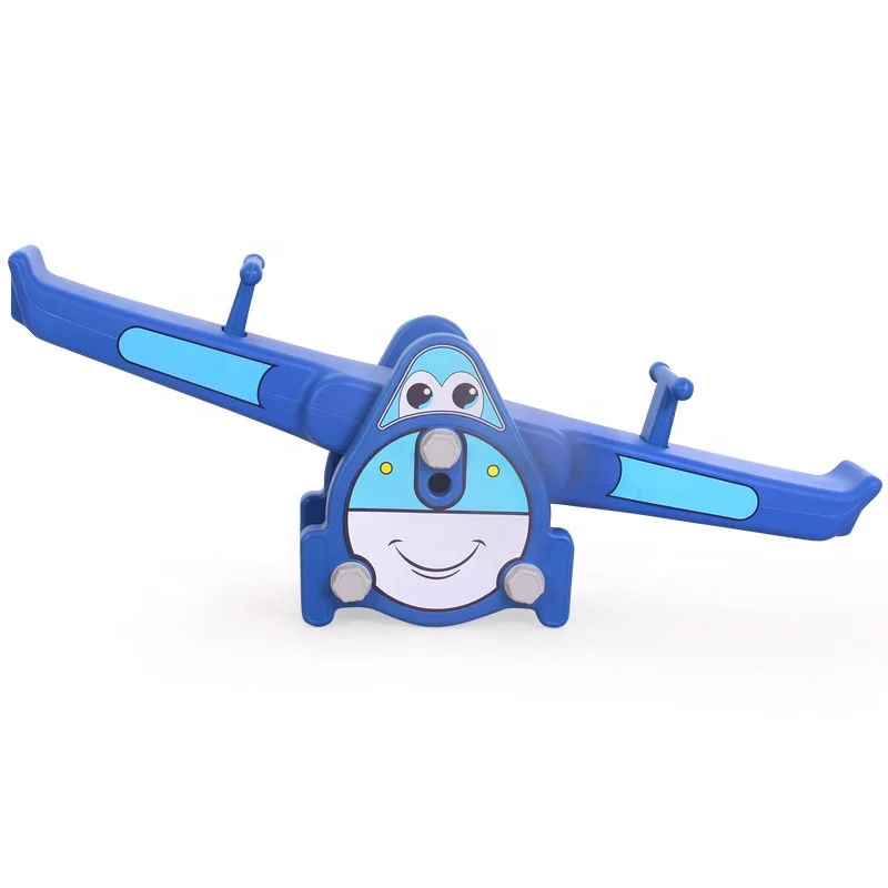 

Children two toy seesaw kindergarten indoor home outdoor baby cartoon plastic colored toy
