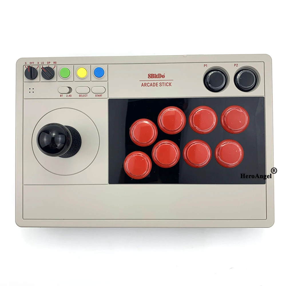 

8BitDo V3 Arcade Controller 3 Mode 2.4GHz Wireless USB Wired Fight Stick Rocker Game Controller for Nintendo Switch PC