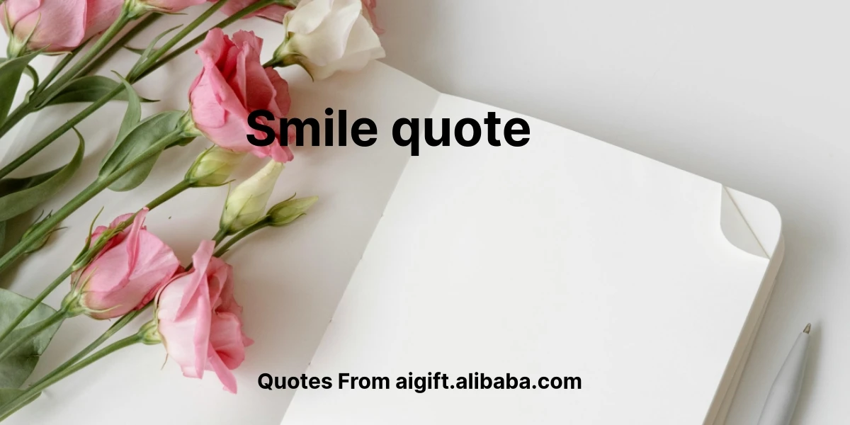 smile quote