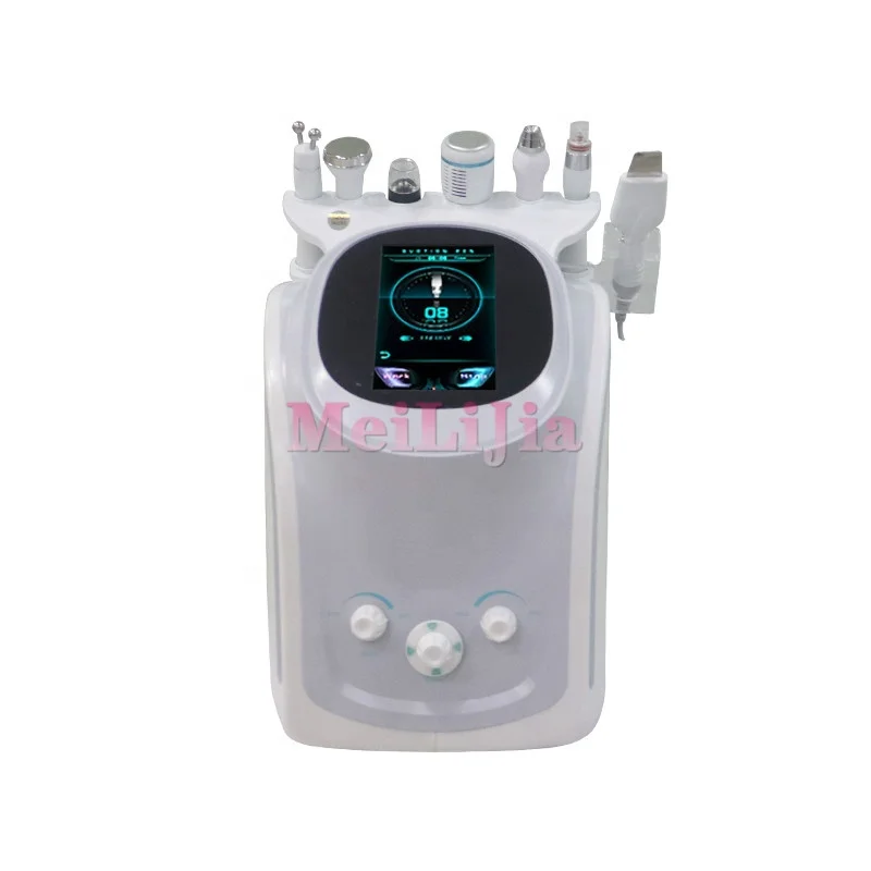 

2021 7 In 1 Smart Ice Bubbles Hydras Machine With Comprehensive facial Skin Analysis Diagnosis Report Skin Care Beauty Machine