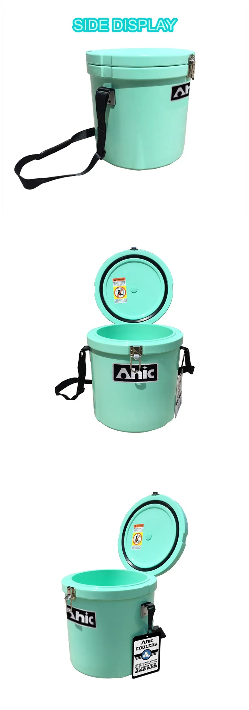 Wholesale Rotomolded Plastic Cooler 12 Liter Picnic Cooler Box Ice