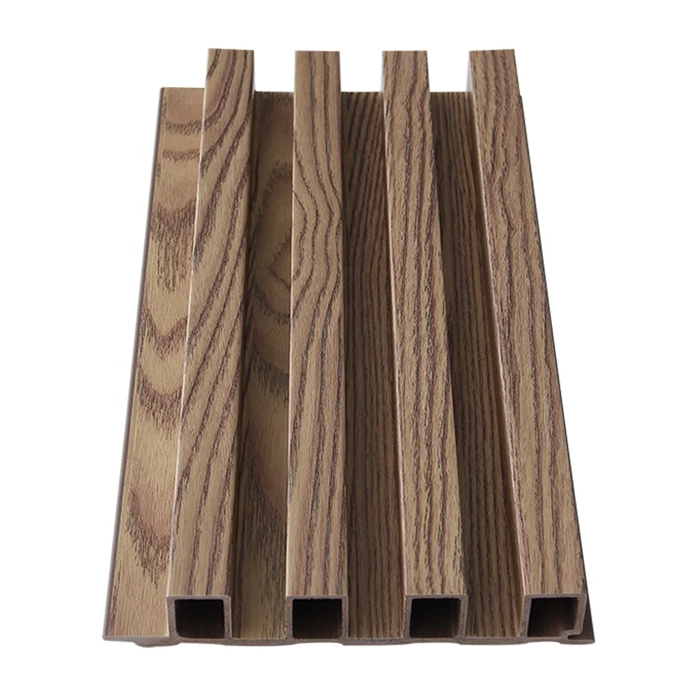 

PVC Stretch Faux Wood Architectural Clap Wall Panels