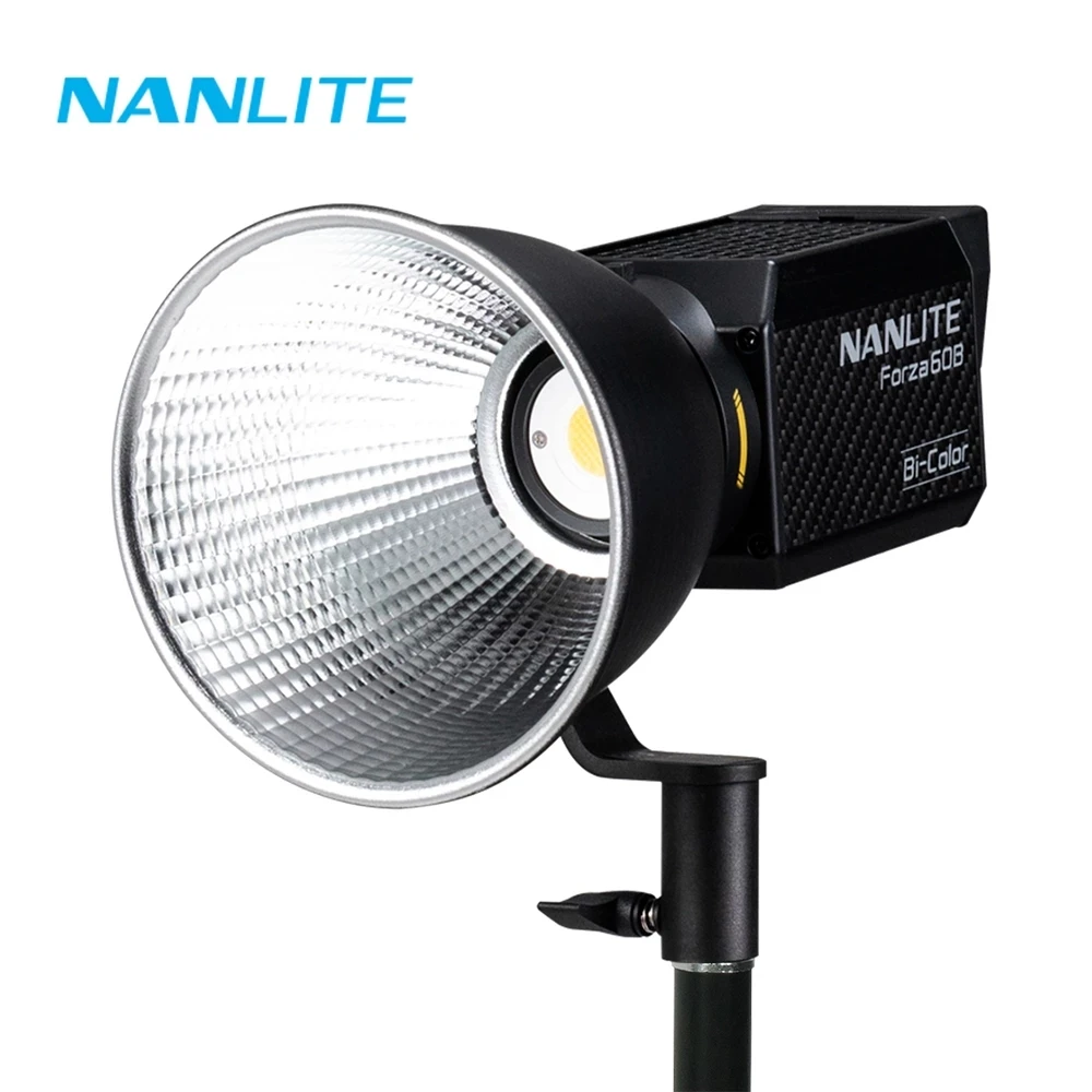 

Nanlite Forza 60B 60w 2700K-6500K Spotlight Portable Outdoor Shooting Photography Fill Light For Video