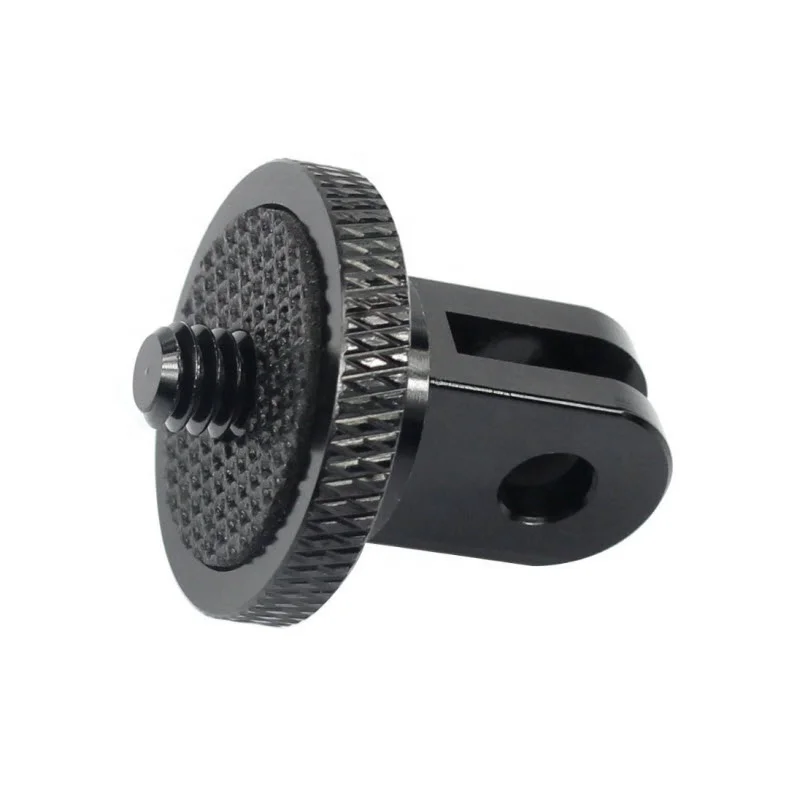 

Camera Tripod Mount for Go pro Adapter 1/4-20 Screw Conversion Adapter for Go Pro etc Sony Xiaomi Yi and Other Action Cameras, Black