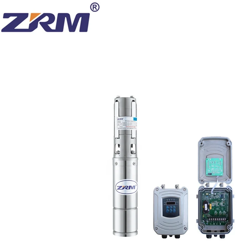 
Water Supply 3 Inch dc Solar 48V Submersible Deep Well Pump Borehole Pumps 