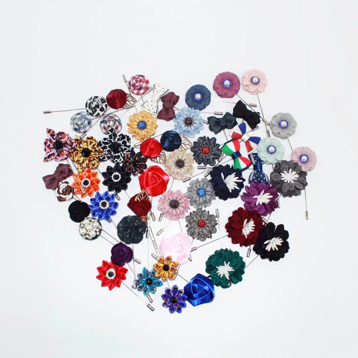 

fashion high quality wholesale wedding flower lapel pin, Picture shows
