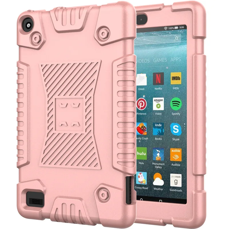 

Fire 7 2019/2017 rugged case, silicon case for amazon fire 7 tablet