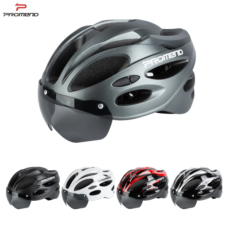 

PROMEND cheap price Bicycle Eps Helmets mtb Bike helmets Magnetic glasses Safety ventilate low price Bicycle Helmet manufacturer