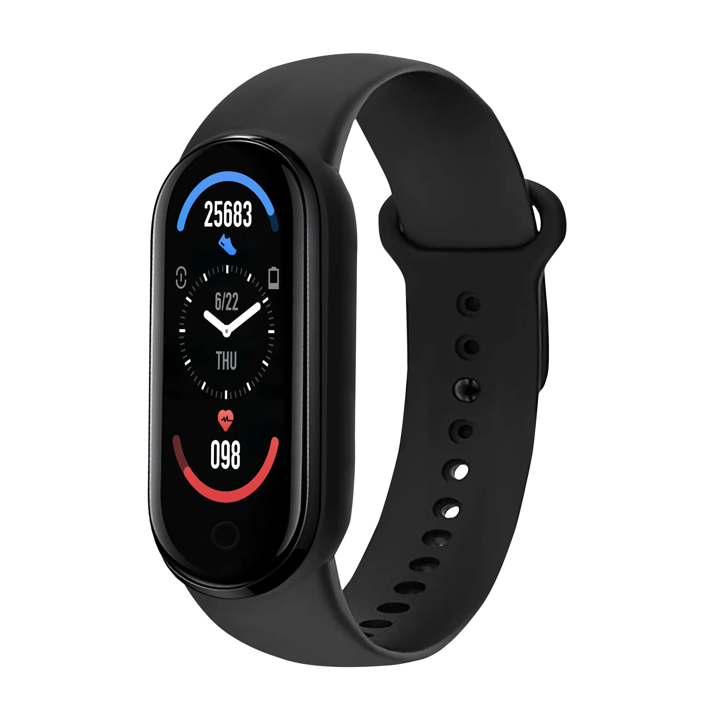 

M6 Smart Band Watch Bracelet Wristband Fitness Tracker Blood Pressure Heart Rate Monitor PK M4 M5 Smart Bracelet