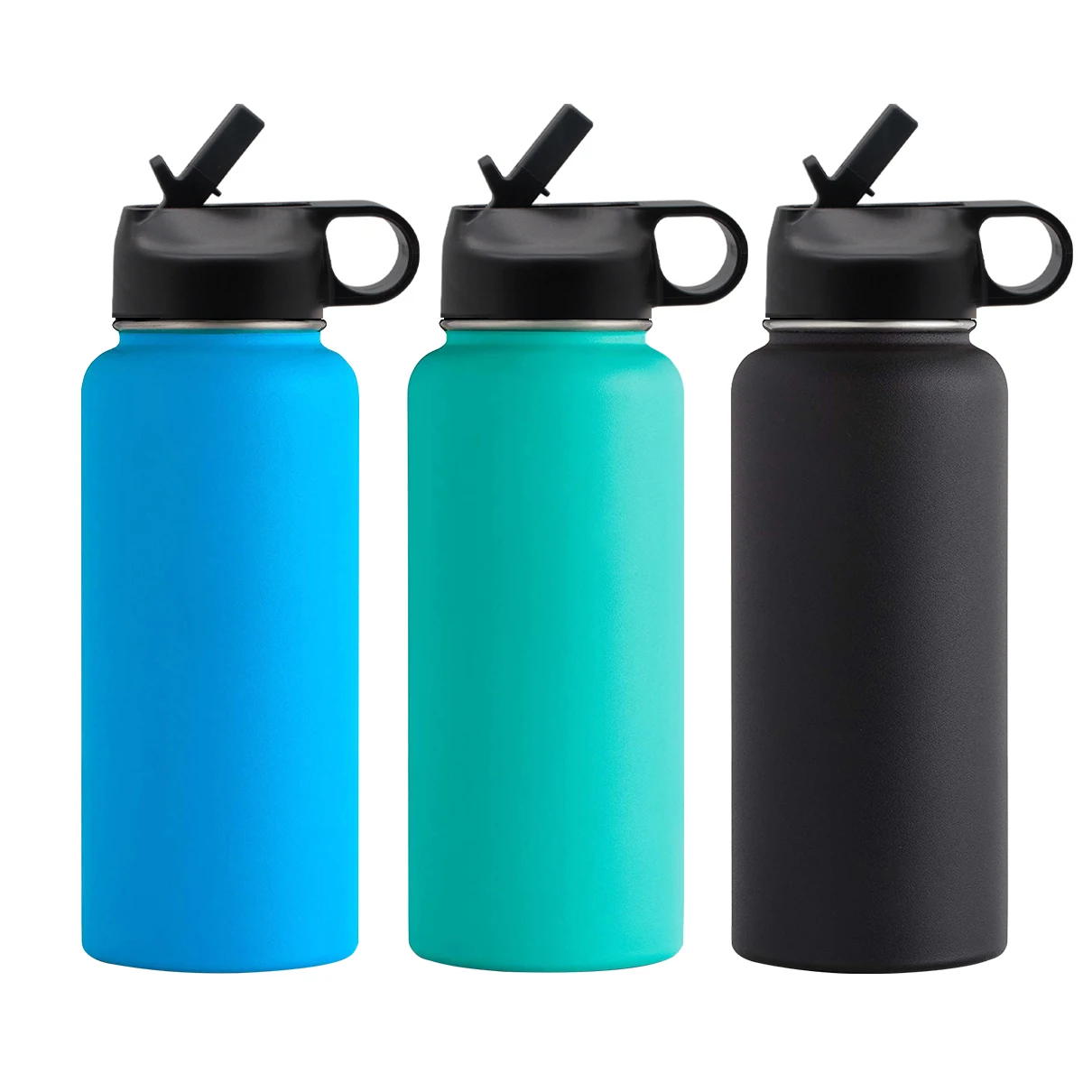 

WeVi custom double wall 304 stainless steel insulated outside large water bottle custom logo, Customized color