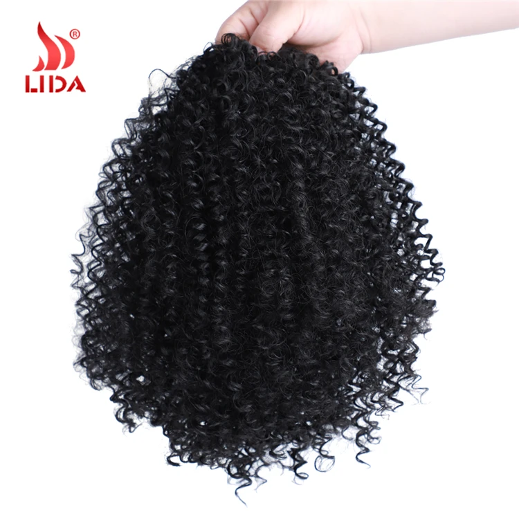 
Lida Synthetic Jerry curly ponytail hair extension 20