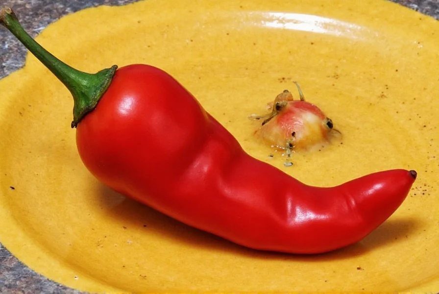 Harvested Serrano Peppers