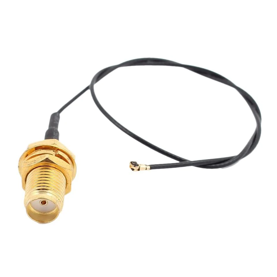 RF0.81 IPEX 4 to RP-SMA-K female Antenna WiFi Pigtail Cable 20cm IPEX to SMA - ANKUX.COM
