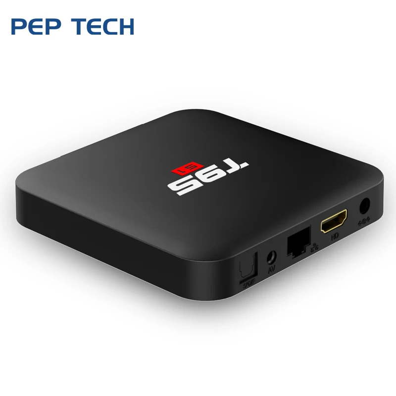 Wholesale RTC function Smart Google Player Quad Core Google Android Smart TV Box T95 S1 Amlogic S905W