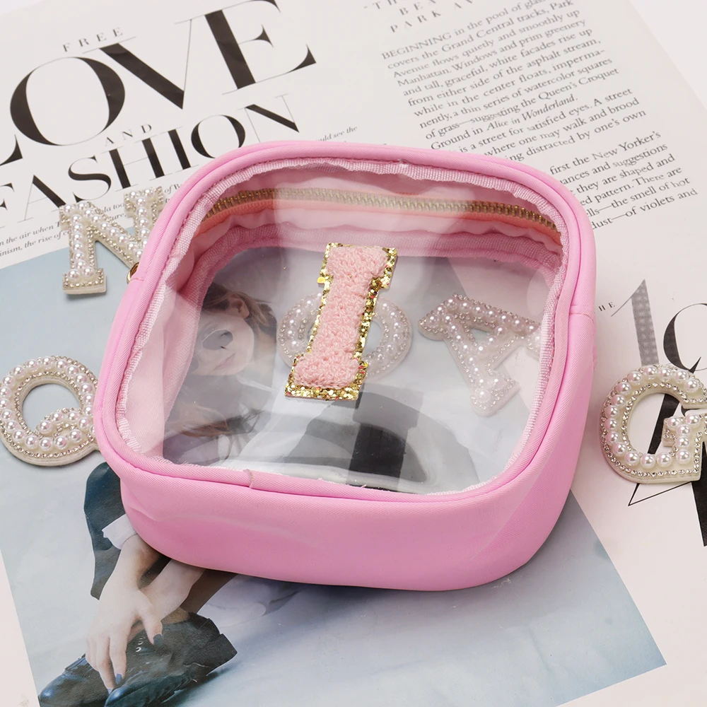 

Wholesale Stock Portable Waterproof Transparent Waterproof Toiletry Travel Storage Cosmetic Makeup Zip Bag Pouch